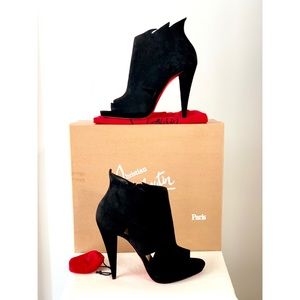CHRISTIAN LOUBOUTIN Belfeconica Suede Booties